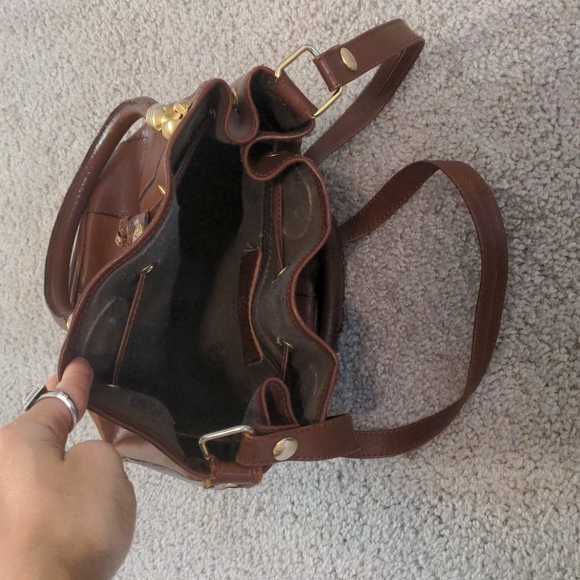 Leather bucket bag - Picture 6 of 6
